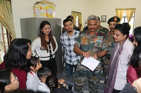 Assam Rifles provides assistance to specially abled kids at Aizawl, Mizoram