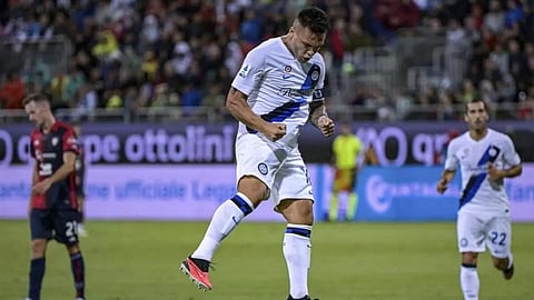 Inter stay perfect with win at Cagliari