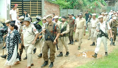 Silsako eviction of 150 bighas of land: Protest continues in Guwahati
