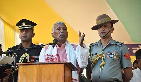 Governor attends programme organized by Rachnatmak Nonia Sanyukt Sangh