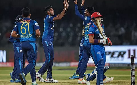 Sri Lanka survive scare to eke out narrow win over Afghans