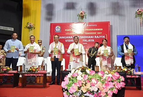 Governor inaugurates PG courses at Birangana Sati Sadhani Rajyik Vishwavidyalaya