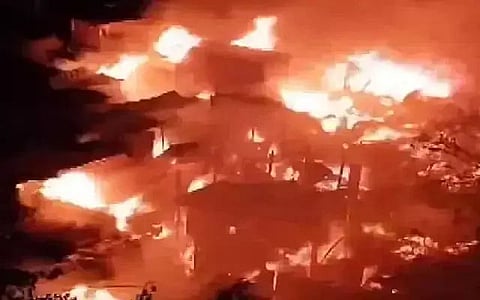 Major Fires Devastate Assam; Causing Losses Worth Lakhs of Rupees