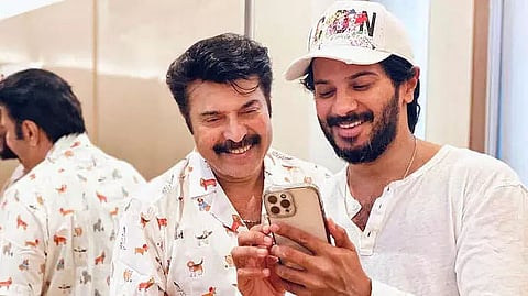 Actor Dulquer Salmaan wishes dad Mammootty on birthday