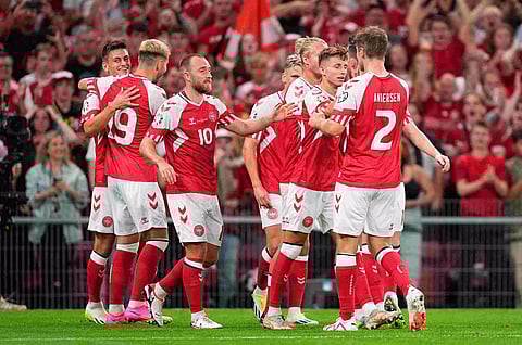 Eriksen guides Denmark in their Euro 2024 Group H qualifier