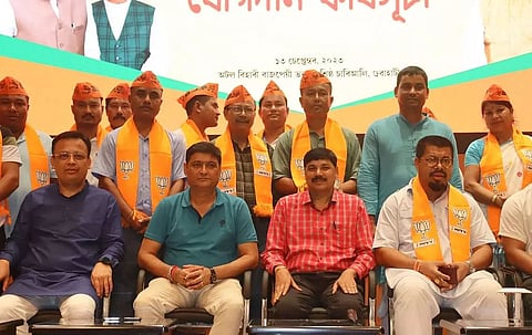 Moran community leaders join BJP in Guwahati city