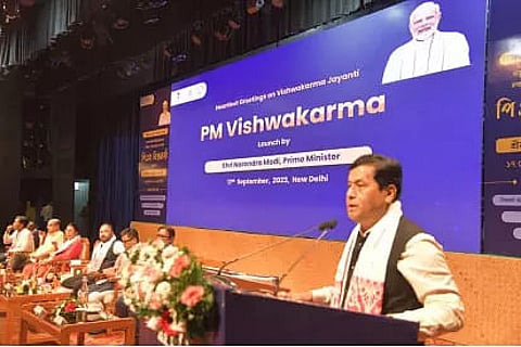 PM Vishwakarma Scheme to take another step towards becoming Atmanirbhar Bharat: Sonowal