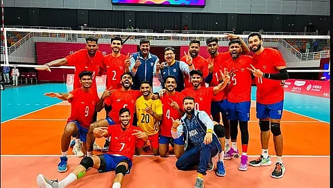 Asian Games: Indian men stun South Korea in volleyball