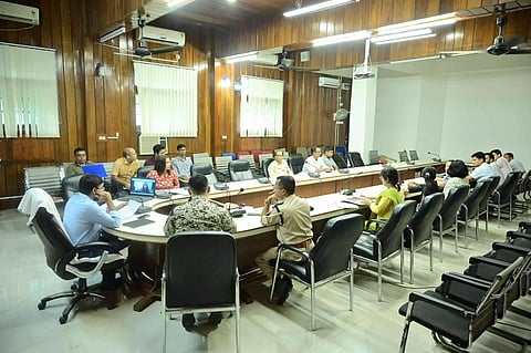 Assam: District-level Narco Coordination Centre’s monthly meeting held in Nagaon