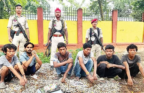 STF, Assam nabs six peddlers with 46 gram heroin