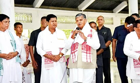 Assam Governor visits Srimanta Sankardev Sangha Kendriya Naamghar