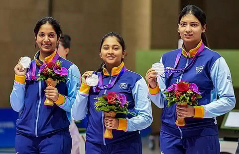 Women win team silver; Ramita bags bronze in their Asian Games campaign