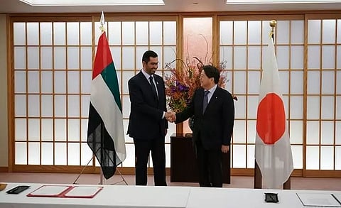 UAE, Japan review strengthening bilateral ties of the comprehensive strategic partnership