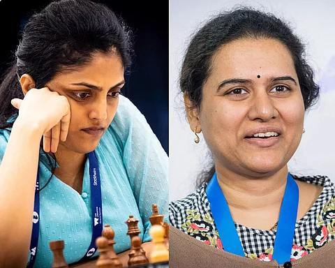 Harika, Humpy lose to Hou Yifan in successive rounds in the Asian Games chess competition