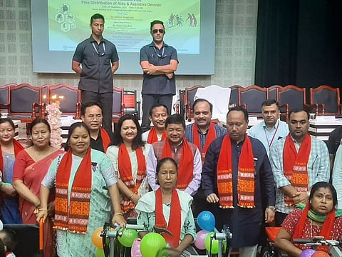 Assam: KAAC chief distributes assistive devices to divyanjans under ADIP