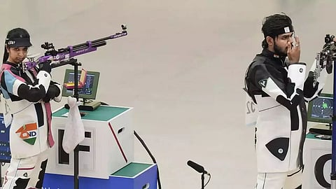 Ramita, Divyansh suffer heartbreak in four attempts in the 10m Air Rifle Mixed Team competition