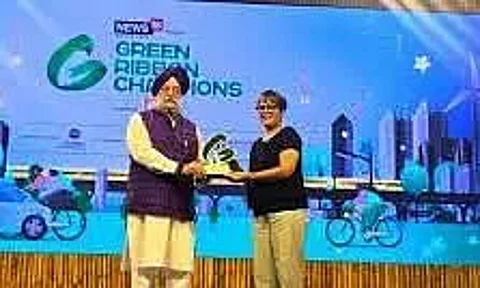 Meghalaya Receives Green Ribbon Champion Award