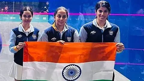 Indian women’s squash team take home bronze at the 19th Asian Games