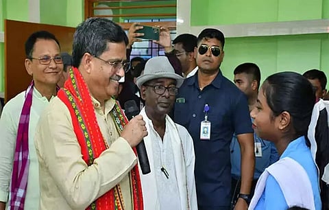 School infrastructure is being developed in state on priority basis: CM Manik Saha