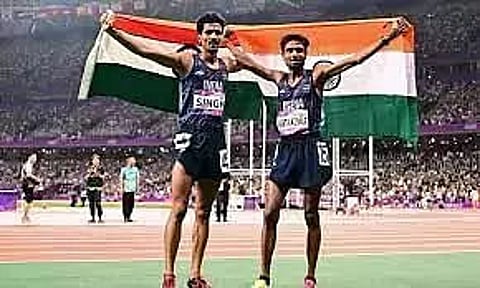 Karthik, Gulveer complete 2-3 finish in men’s 10,000m race