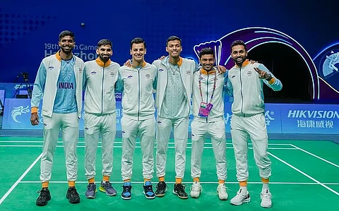 India sign off with first-ever team silver in badminton