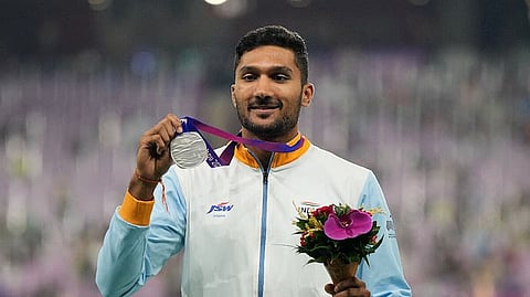 Tejaswin wins silver in men’s decathlon at the Asian Games in Hangzhou