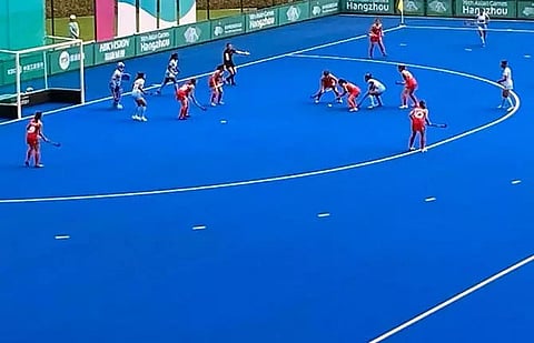 India women power into semis in hockey at the Asian Games