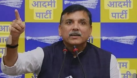 AAP MP Sanjay Singh arrested by ED in excise policy money laundering case