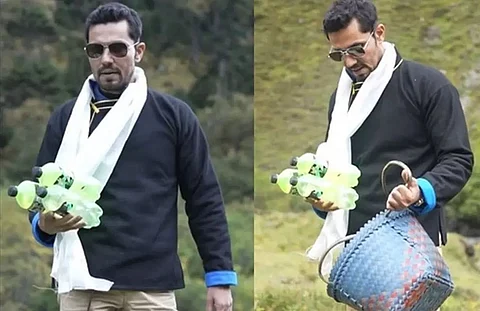 Randeep Hooda carries out clean-up drive at Arunachal Pradesh