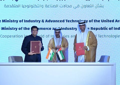 India and UAE Sign MoU to Boost Industries and Technology