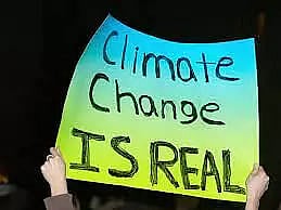 Climate change is real