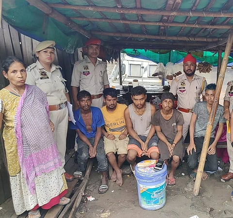 Special Task Force apprehends 6 peddlers with 87.4 gm of heroin