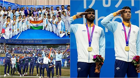 India’s medal tally reaches 107 with gold in kabaddi, cricket, badminton
