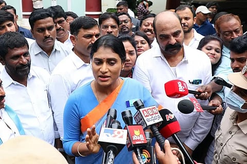 Y. S. Sharmila’s party to contest Telangana polls, merger with Congress ruled out