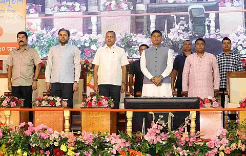 Assam: Minister Piyush Hazarika launches bicycle distribution programme