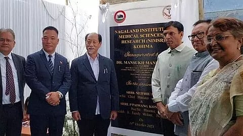 Union Health Minister Mansukh Mandaviya inaugurates Nagaland’s first Medical College