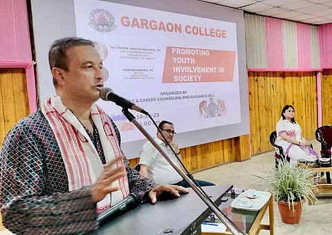 Gargaon College organizes interactive programme with IPS officers in Sivasagar