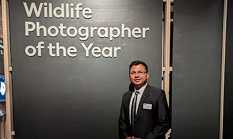 Wildlife photographer Nejib Ahmed honoured in Natural History Museum, London