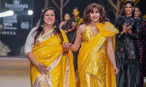 Adah Sharma turns showstopper for Sanjukta Dutta at Lakmé Fashion Week