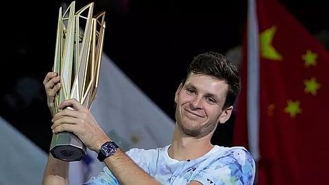 Poland’s Hubert Hurkacz wins Shanghai Masters title