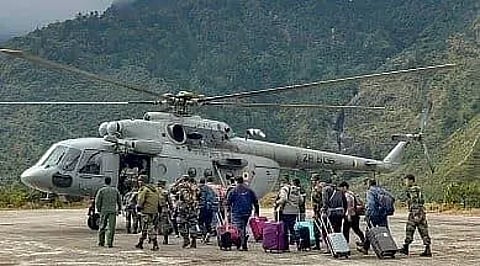 Sikkim Tragedy: IAF Choppers Rescue Severely Injured Victims from Remote Area