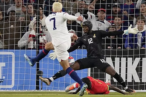 Gio Reyna scores twice in 4-0 rout of Ghana