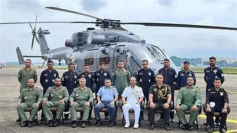 After combat ship, Indian Navy’s Advanced Light Helicopter reaches Sri Lanka
