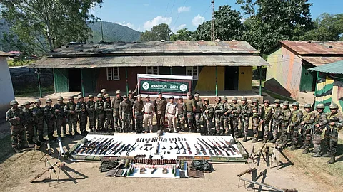 Manipur: Major Arms and Ammunition Seizure in Imphal Signals Return to Peace