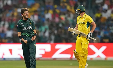 Pakistan pacer Shaheen Shah Afridi becomes only Pakistani bowler to take 5-wicket haul twice in WC