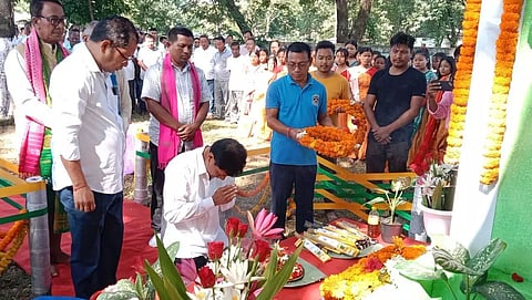 1st death anniversary of Jamini Kr Narzary observed in Kokrajhar