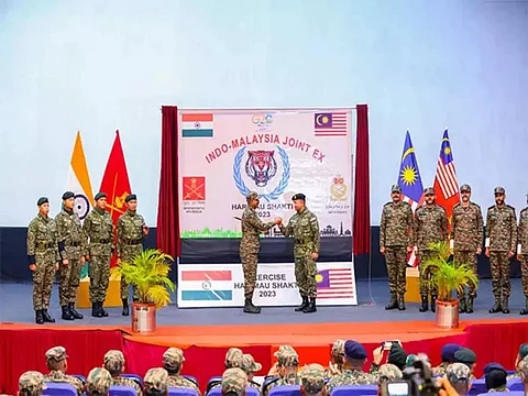 Indian, Malaysian armies participate in Exercise Harimau Shakti-2023
