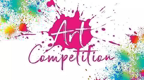Painting competition held on Late Ramesh Chandra Sarma’s 88th birthday