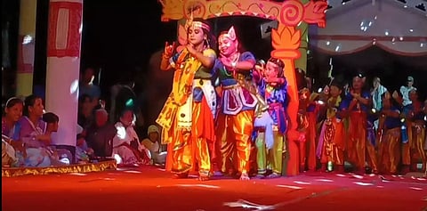 Assam: Child artistes perform bhaonas
