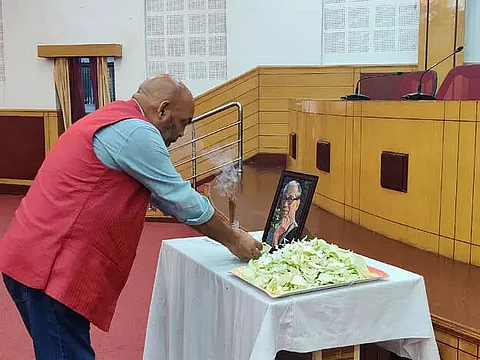 Tezpur University mourns demise of Prof Birendranath Datta